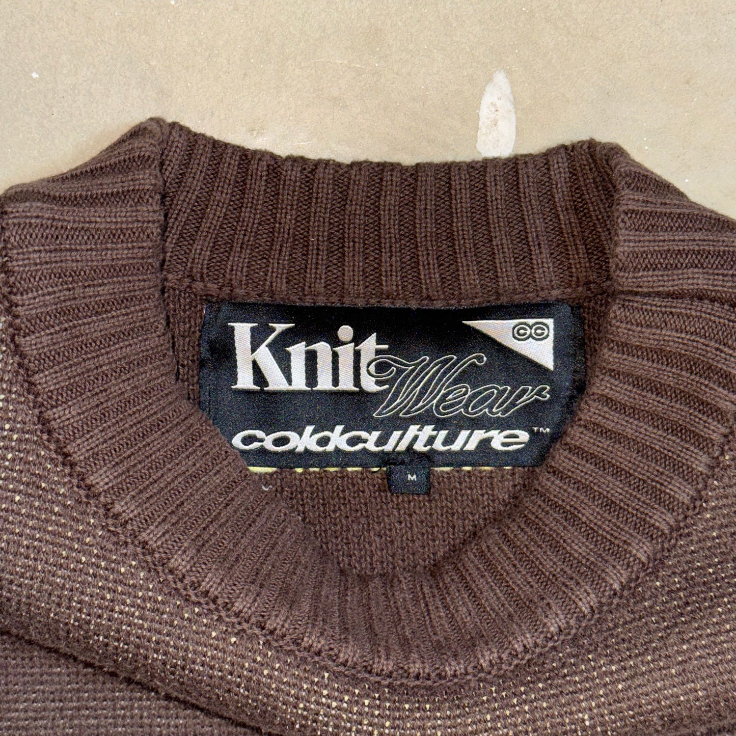 Cold Culture Knit Jumper - M
