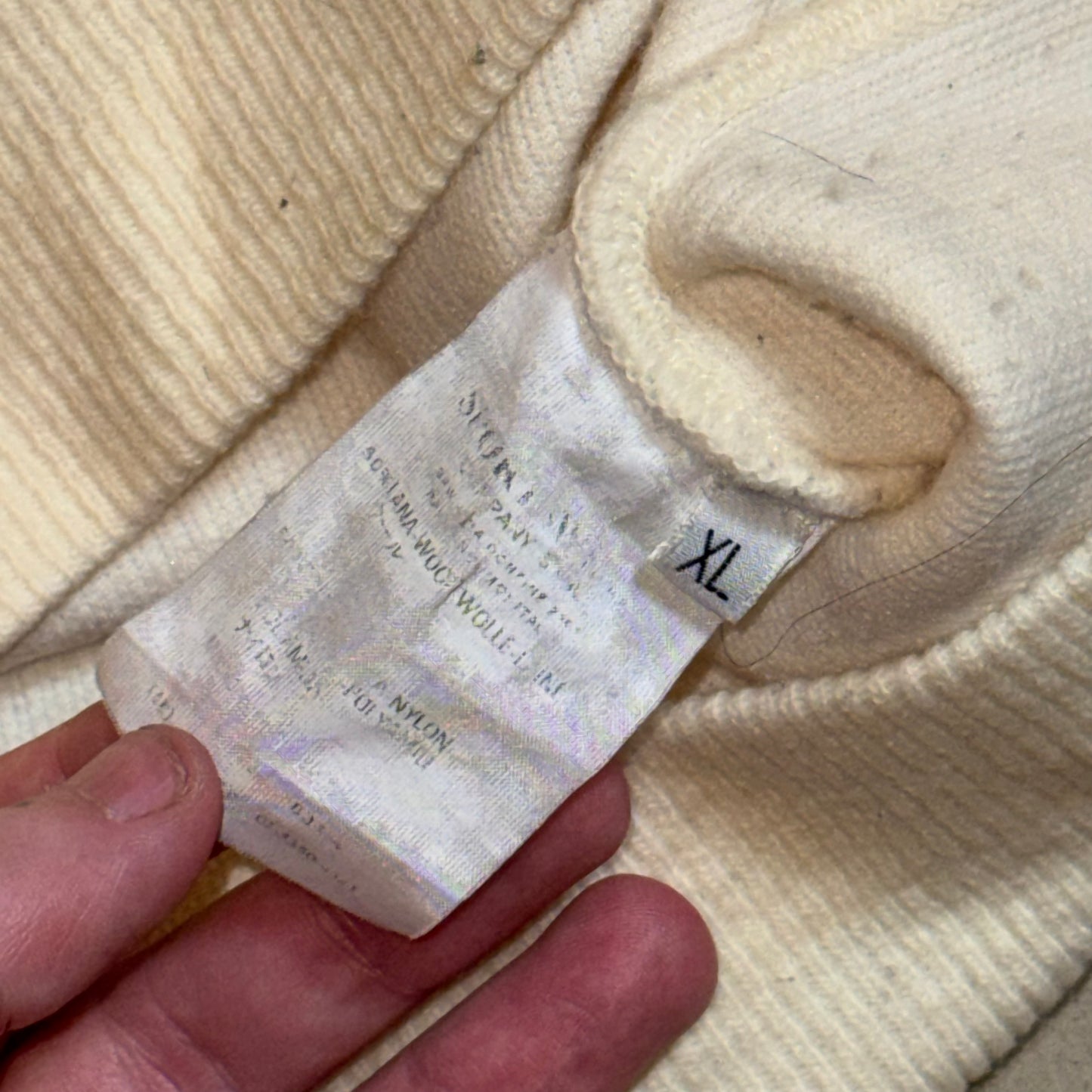 Stone Island Vintage 1/4 Zip Jumper - XL