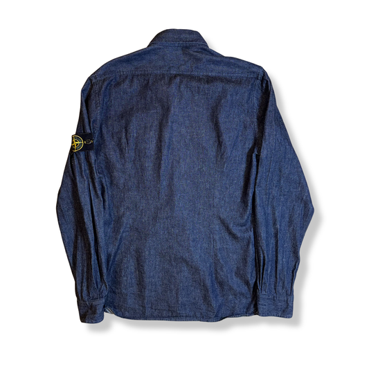 Stone Island Denim Overshirt - M