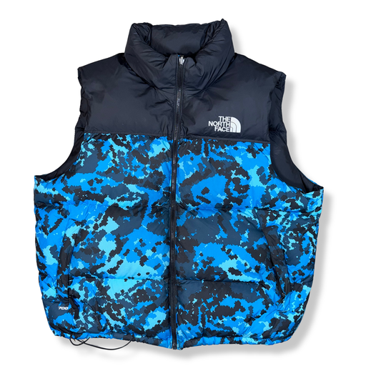 North Face Camo Gilet - XXL