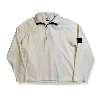 Stone Island Vintage 1/4 Zip Jumper - XL