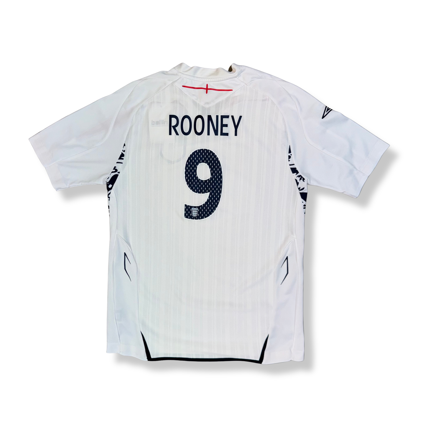 Umbro England 2007-09 Rooney Home Shirt - Youth L