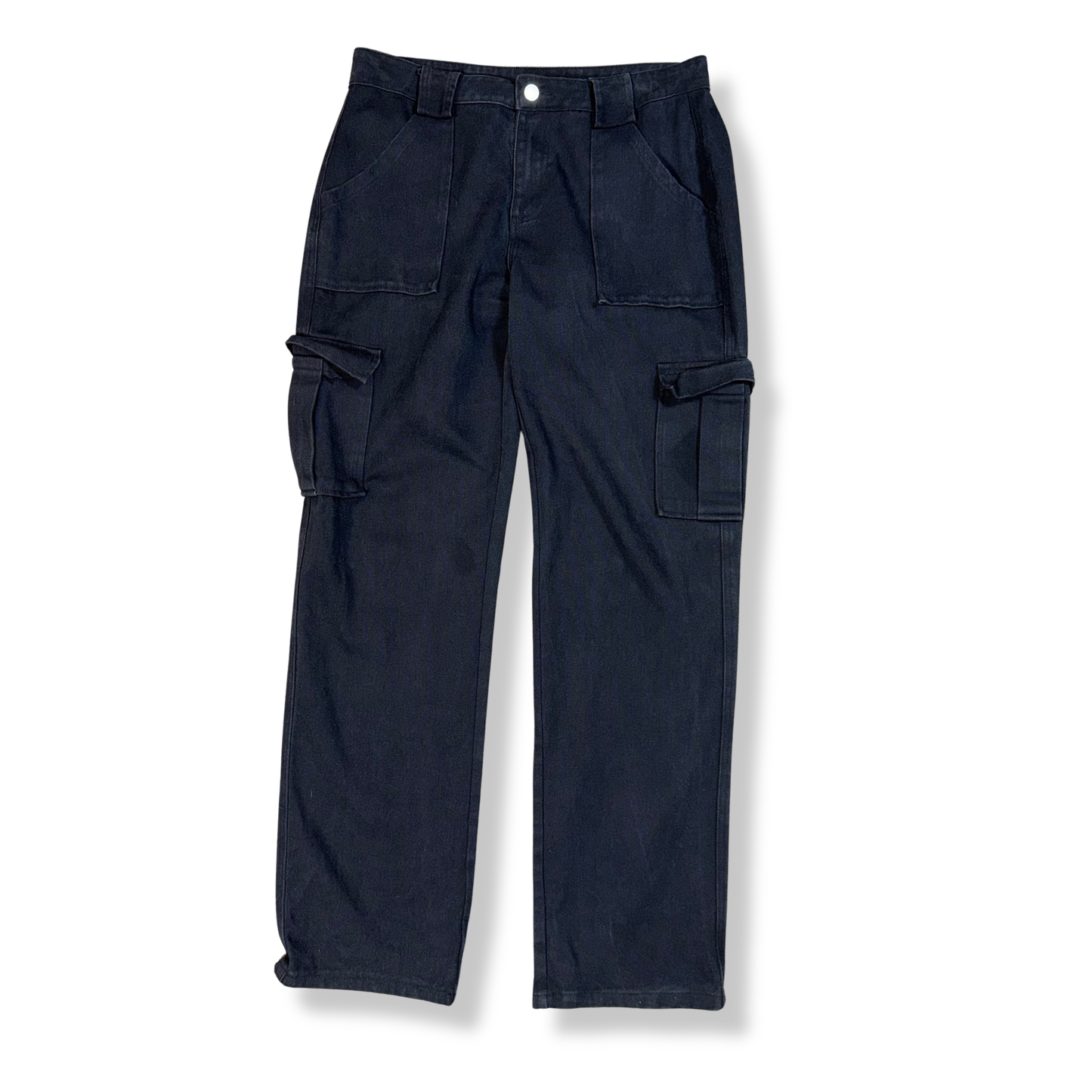 White Fox Cargo Trousers - L