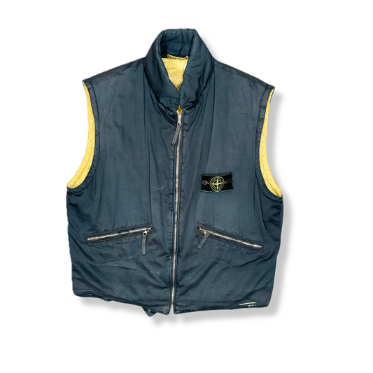 1991 Green Edge Stone Island Gilet - XL