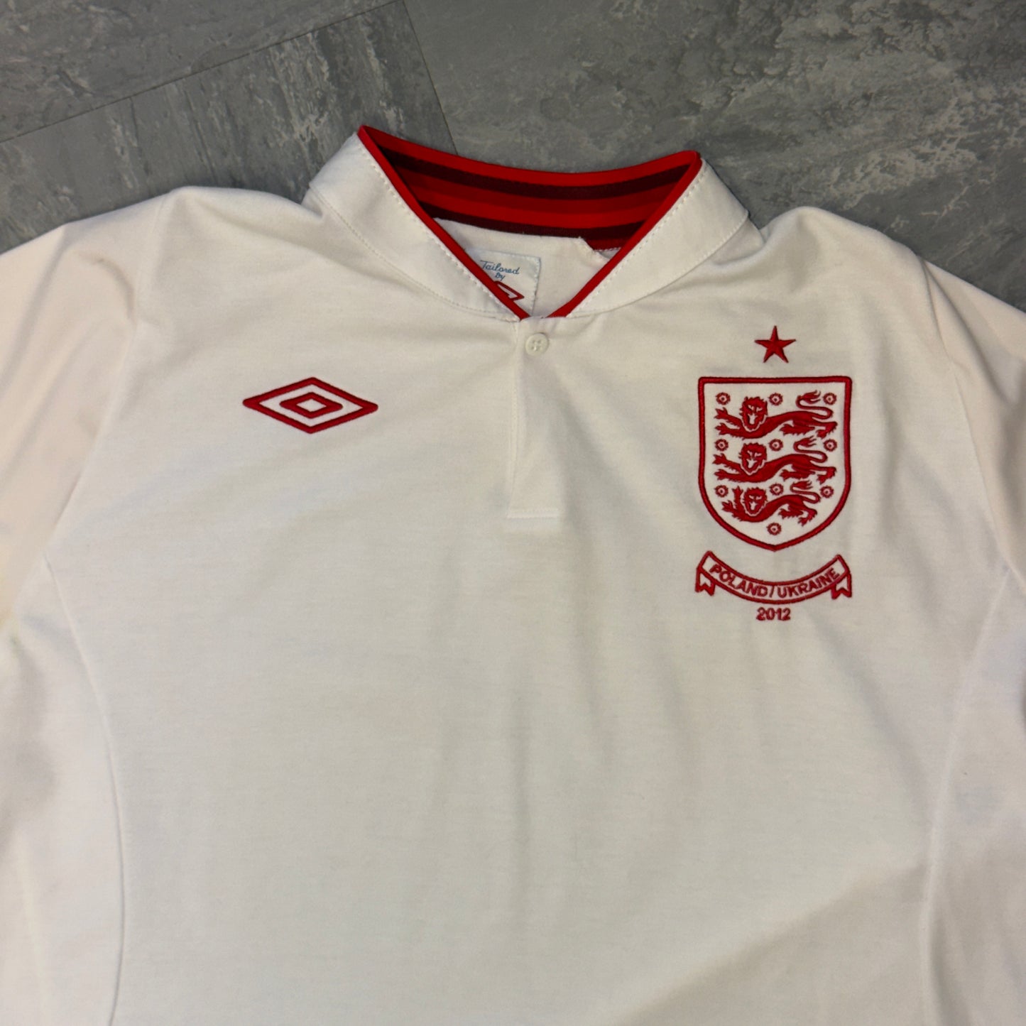 England Umbro Home Jersey 2012 - XL