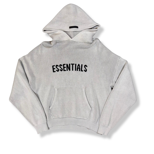 Essentials Knit Hoodie - L