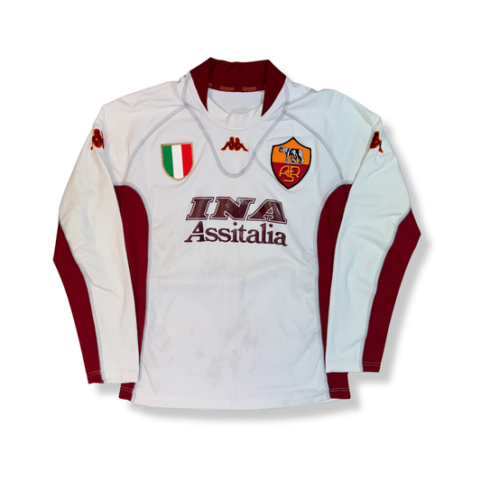 Kappa 2001-02 AS Roma Away Shirt - M