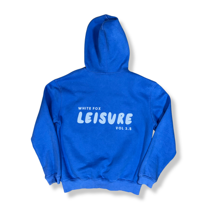 White Fox Logo Hoodie - M