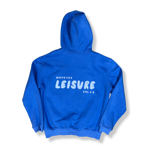 White Fox Logo Hoodie - M