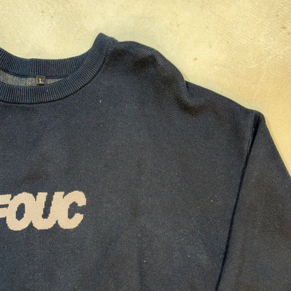 FOUC Knit Graphic Jumper - L