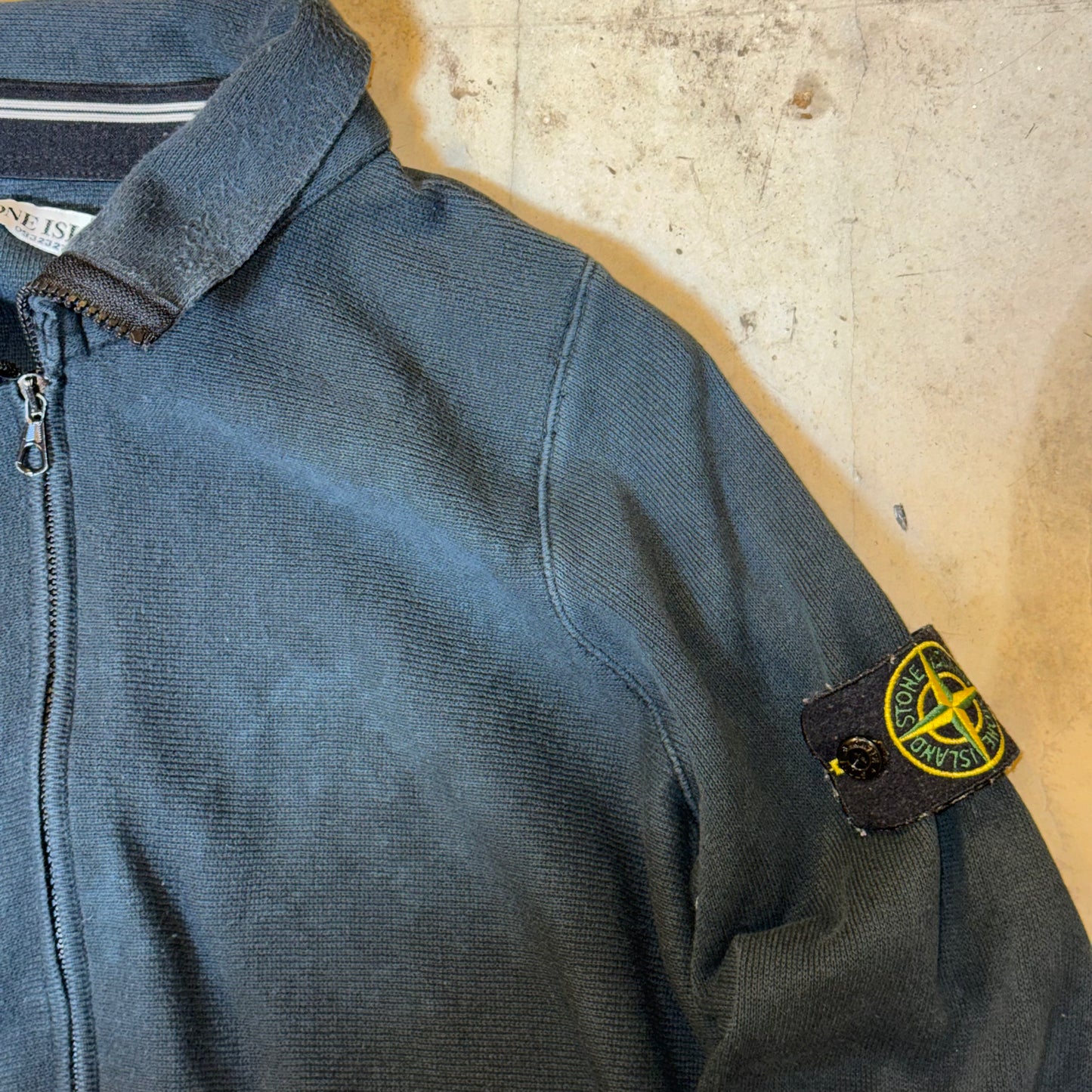 Stone Island Full Zip Jumper - M