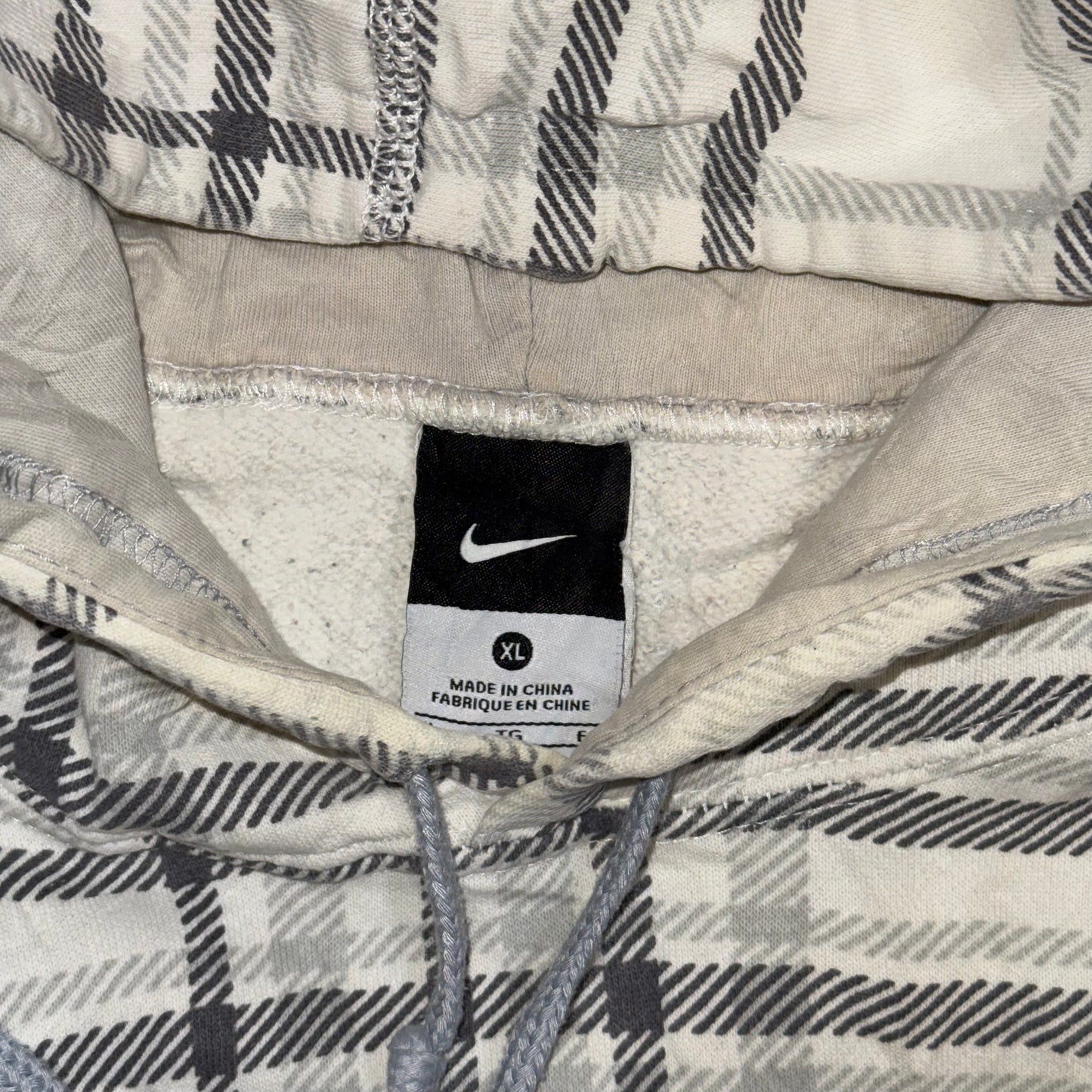 Nike Check Hoodie - XL
