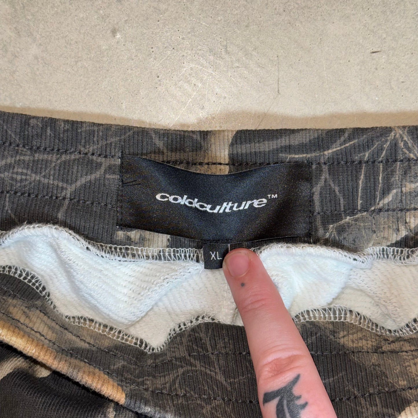 Cold Culture Camo Joggers - XL