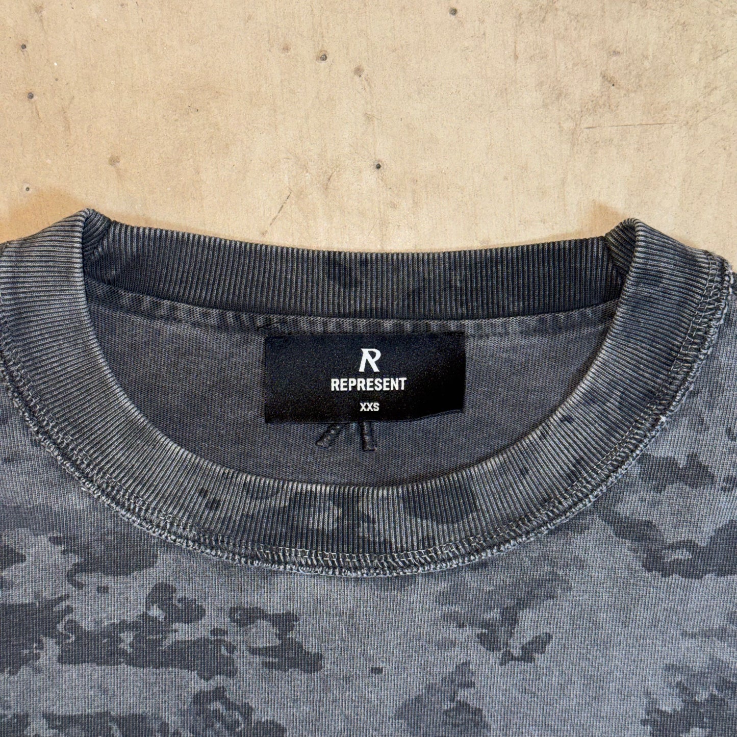 Represent Blank Camo Jumper - XXS