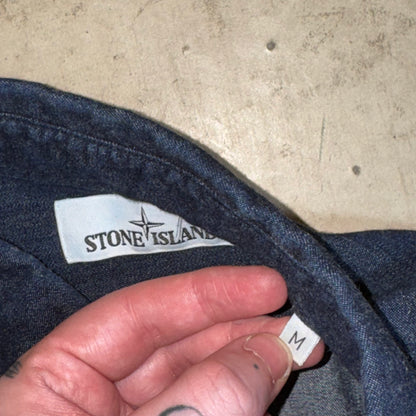 Stone Island Denim Overshirt - M