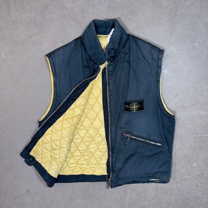 1991 Green Edge Stone Island Gilet - XL