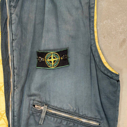 1991 Green Edge Stone Island Gilet - XL