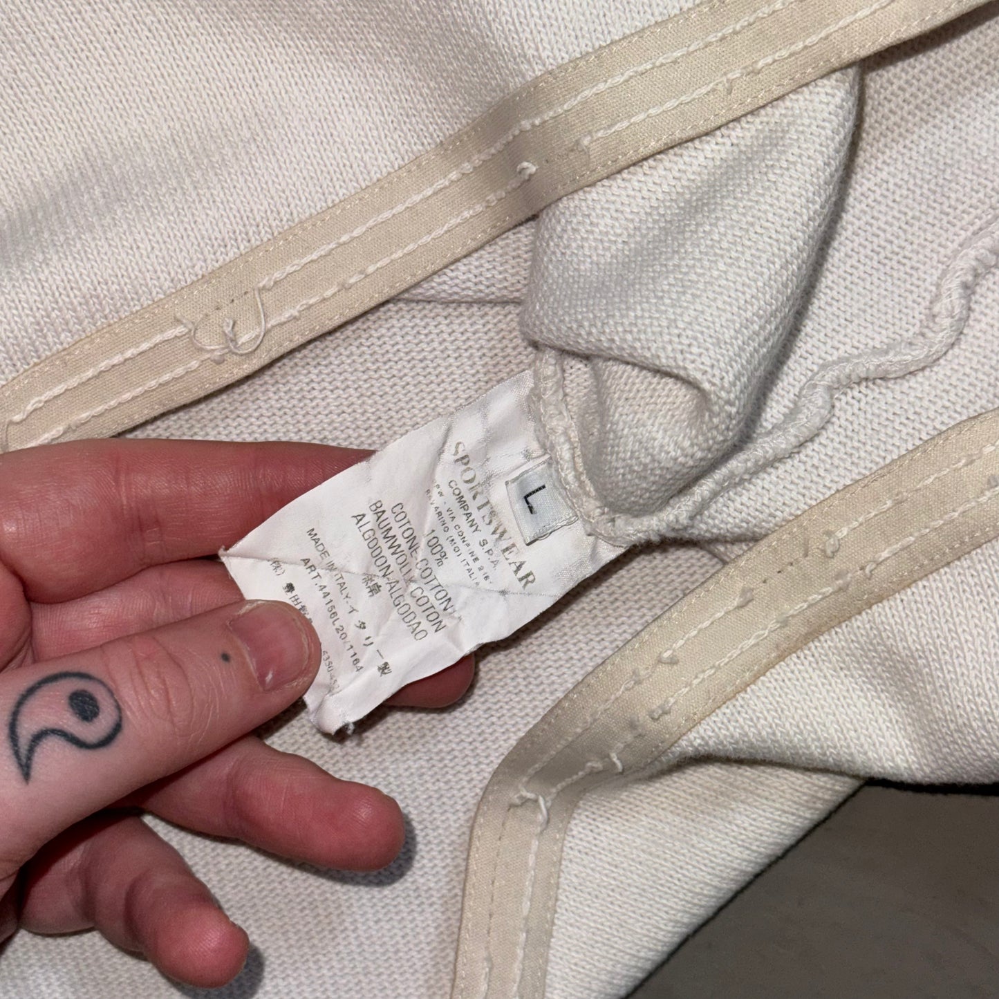 Stone Island Knit 1/4 Zip - L