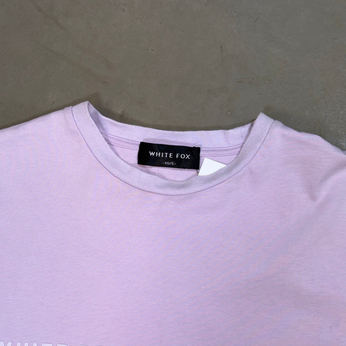 White Fox Logo Tee - S