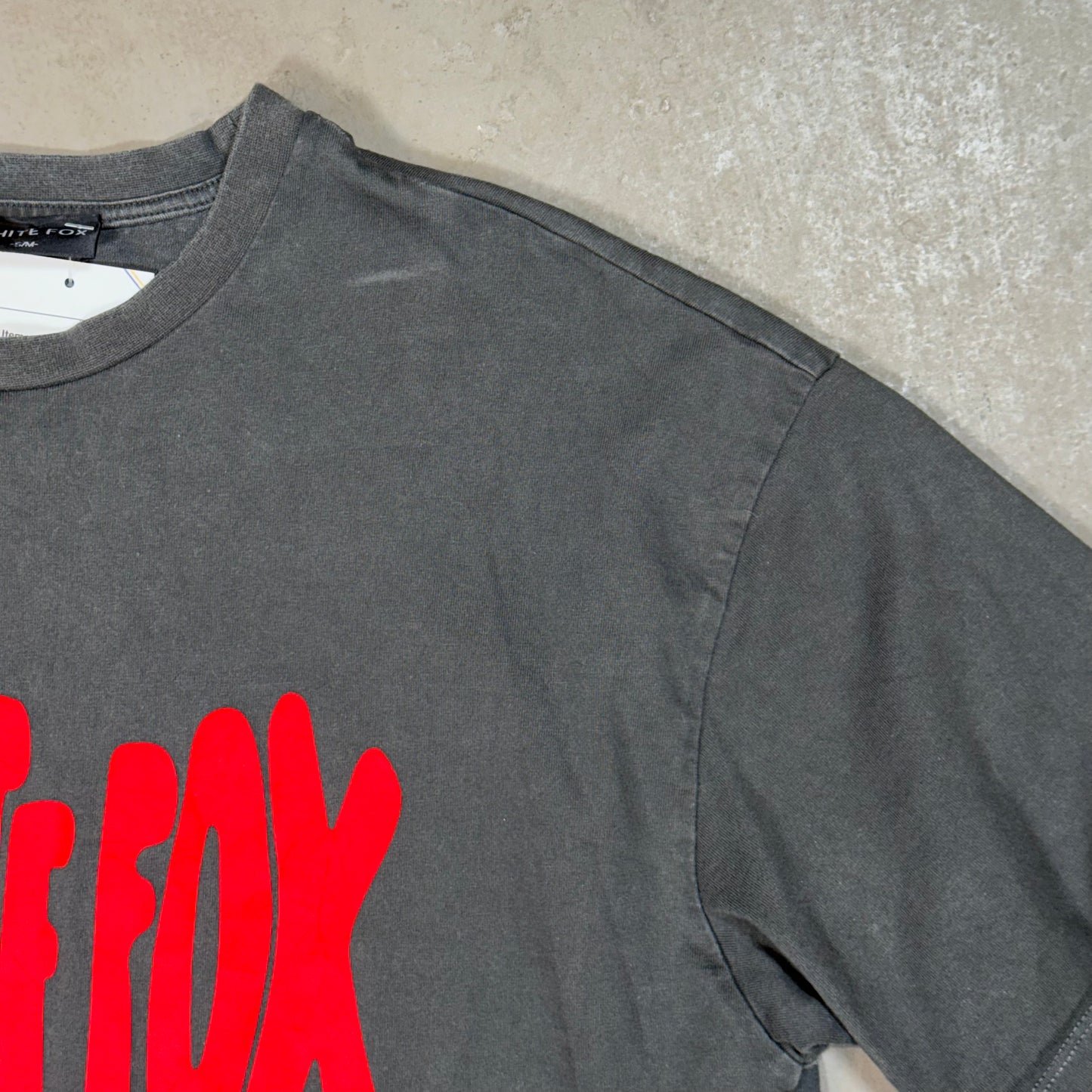 White Fox Logo Tee - M
