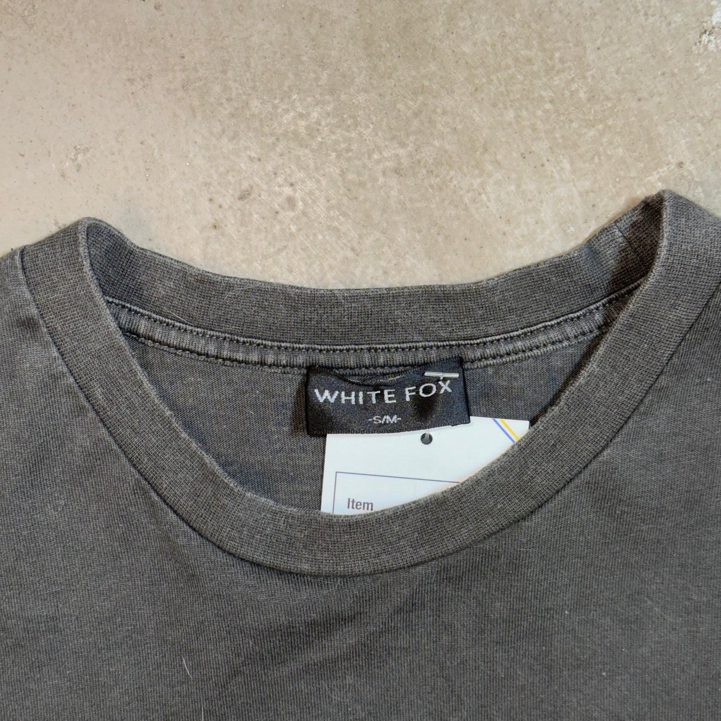 White Fox Logo Tee - M