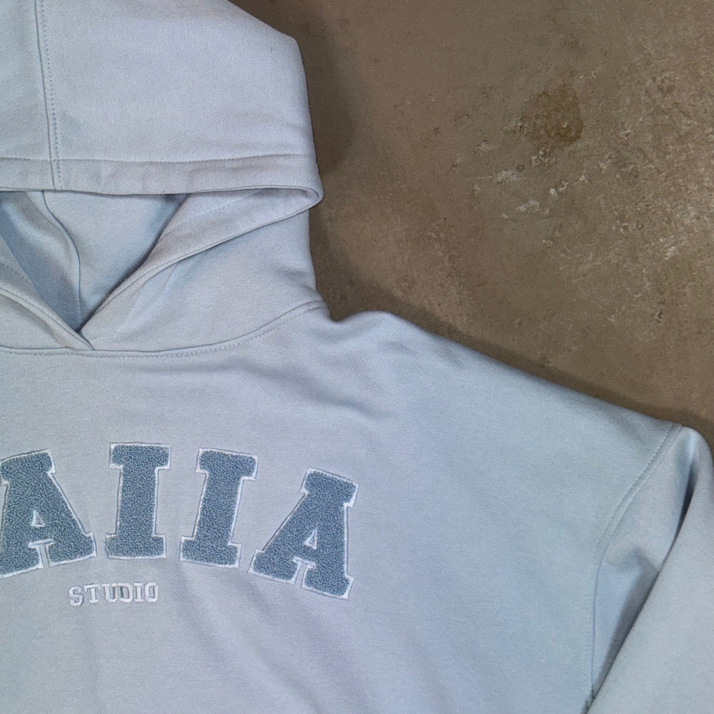 Kalia Fur Spellout Hoodie - L