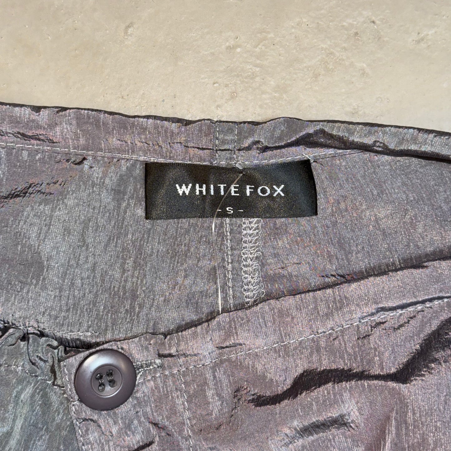 White Fox Tracksuit Bottoms - S