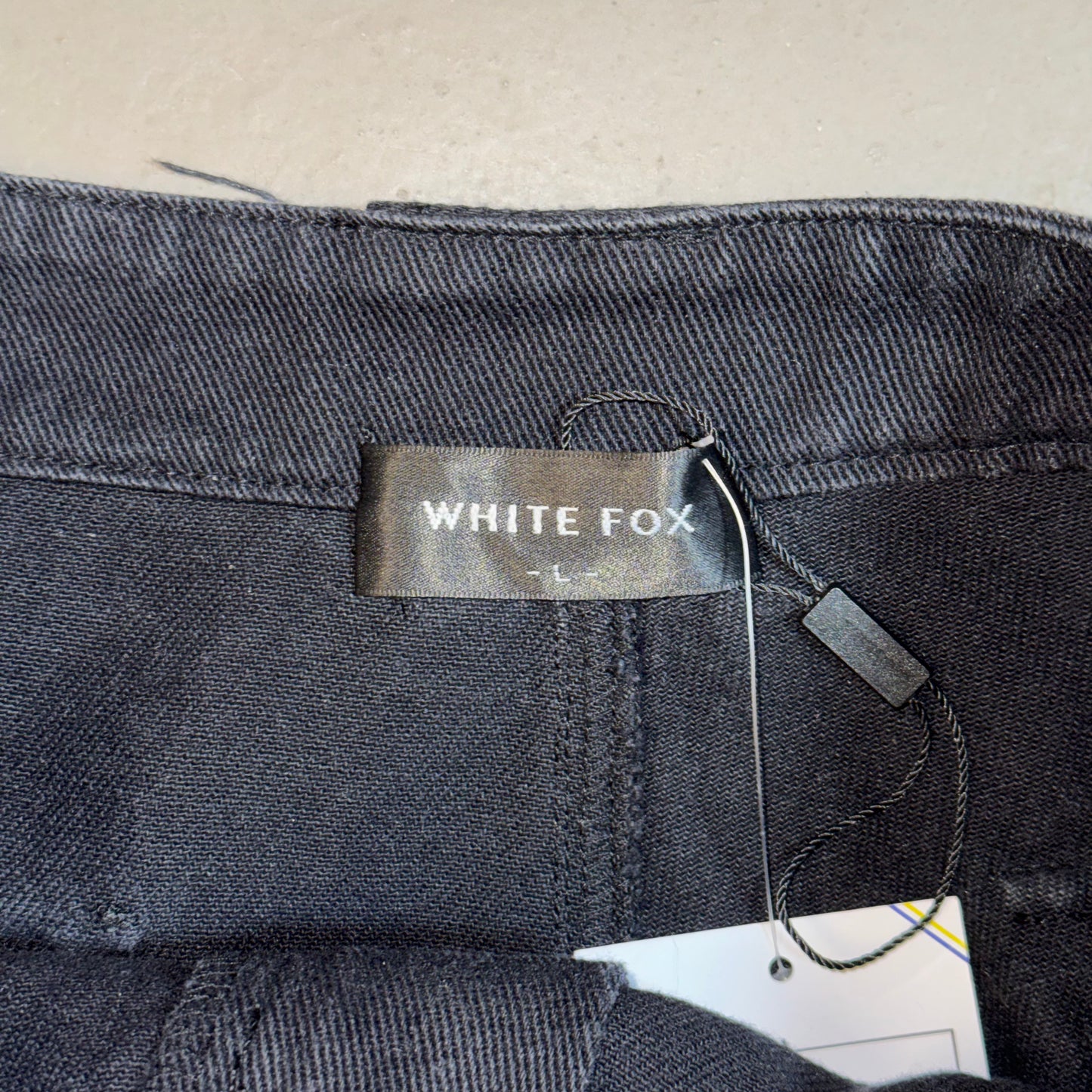 White Fox Cargo Trousers - L