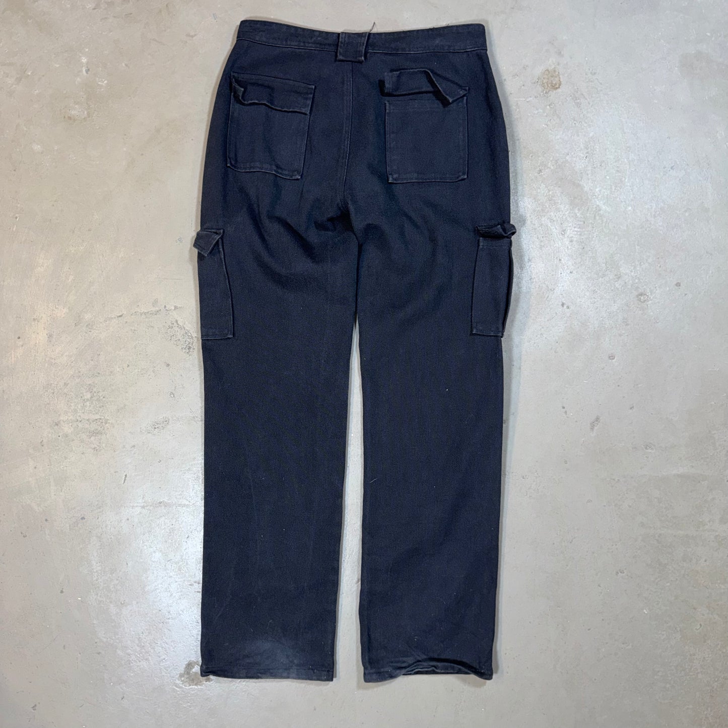 White Fox Cargo Trousers - L