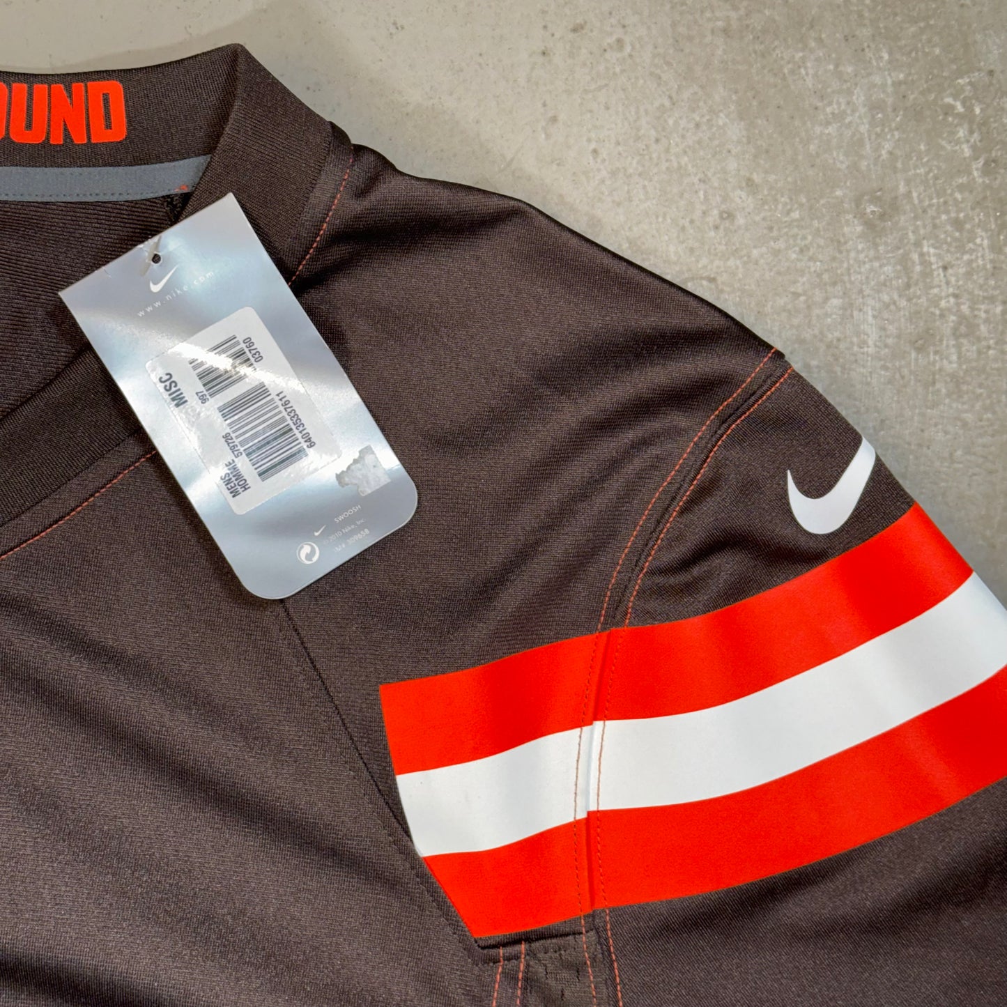 Nike NFL Cleveland Browns Blank Jersey BNWT - M