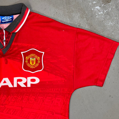 Umbro Manchester United 1994-96 Home Shirt - M