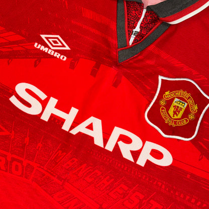 Umbro Manchester United 1994-96 Home Shirt - M