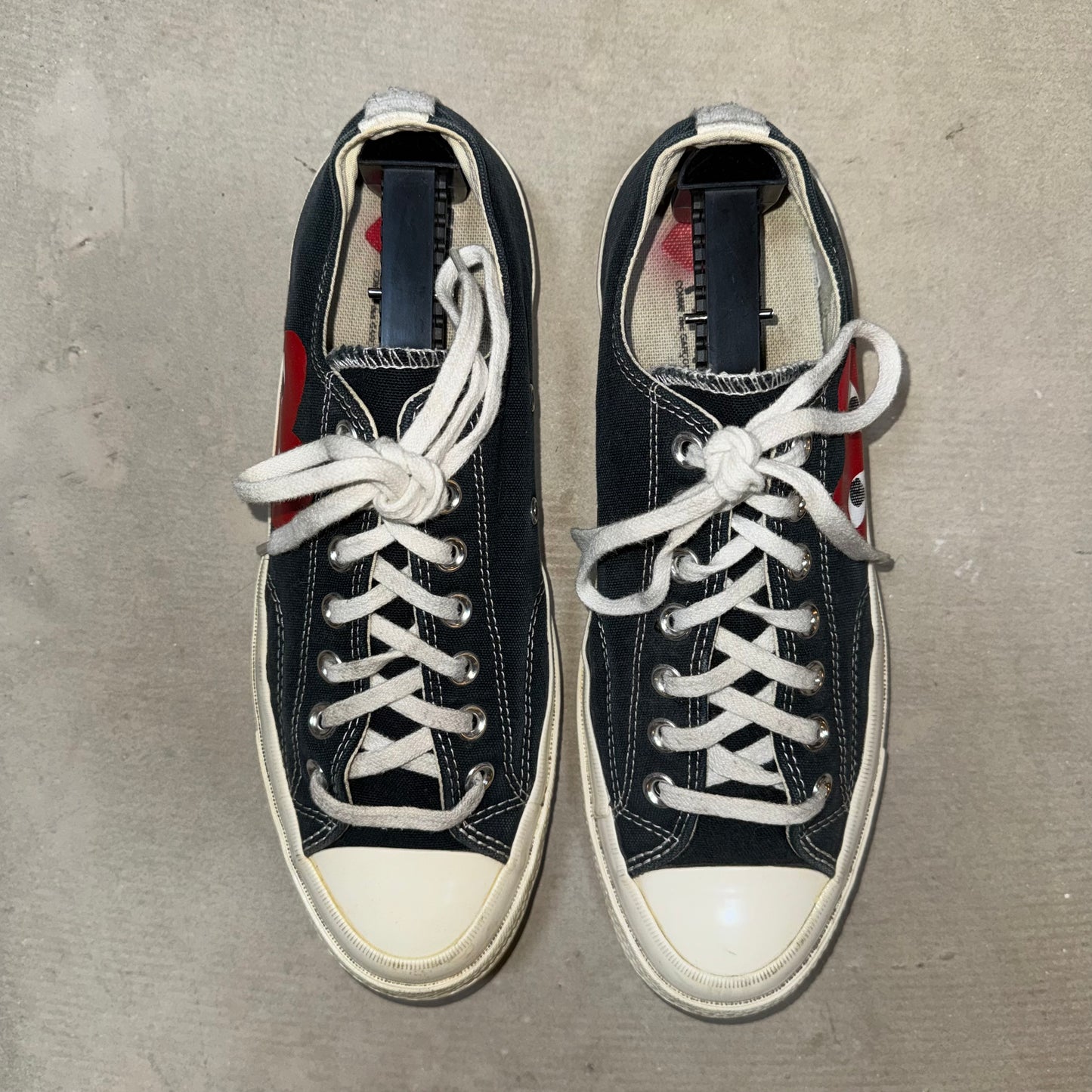 Coverse X Comme Des Garçons Low - UK9