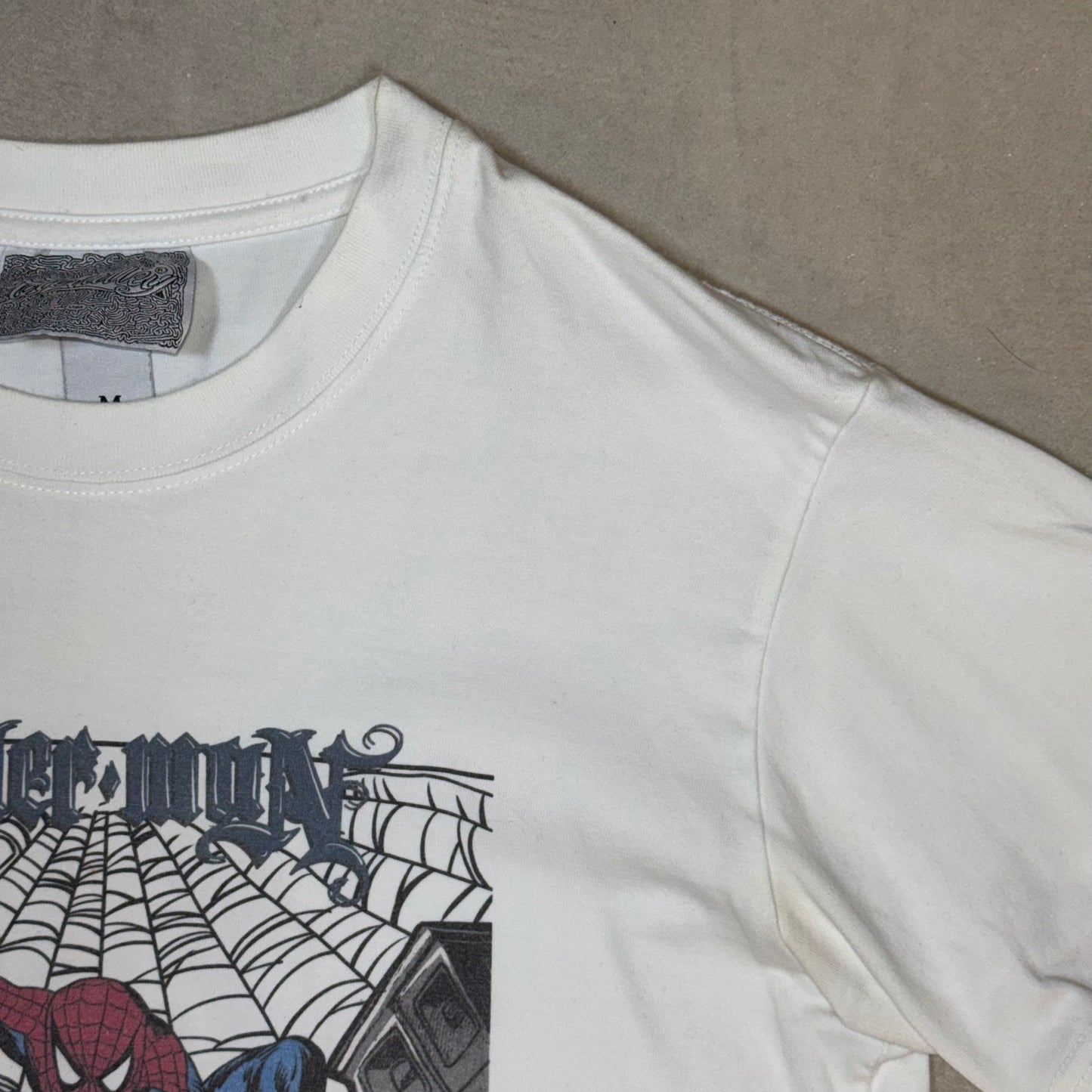 Stussy X Spiderman Tee - M